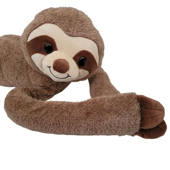 Hug Fun Sloth 36 in Plush Hugging Hanging Large Stuffed Animal Toy Sticky Hands - Picture 1 of 7